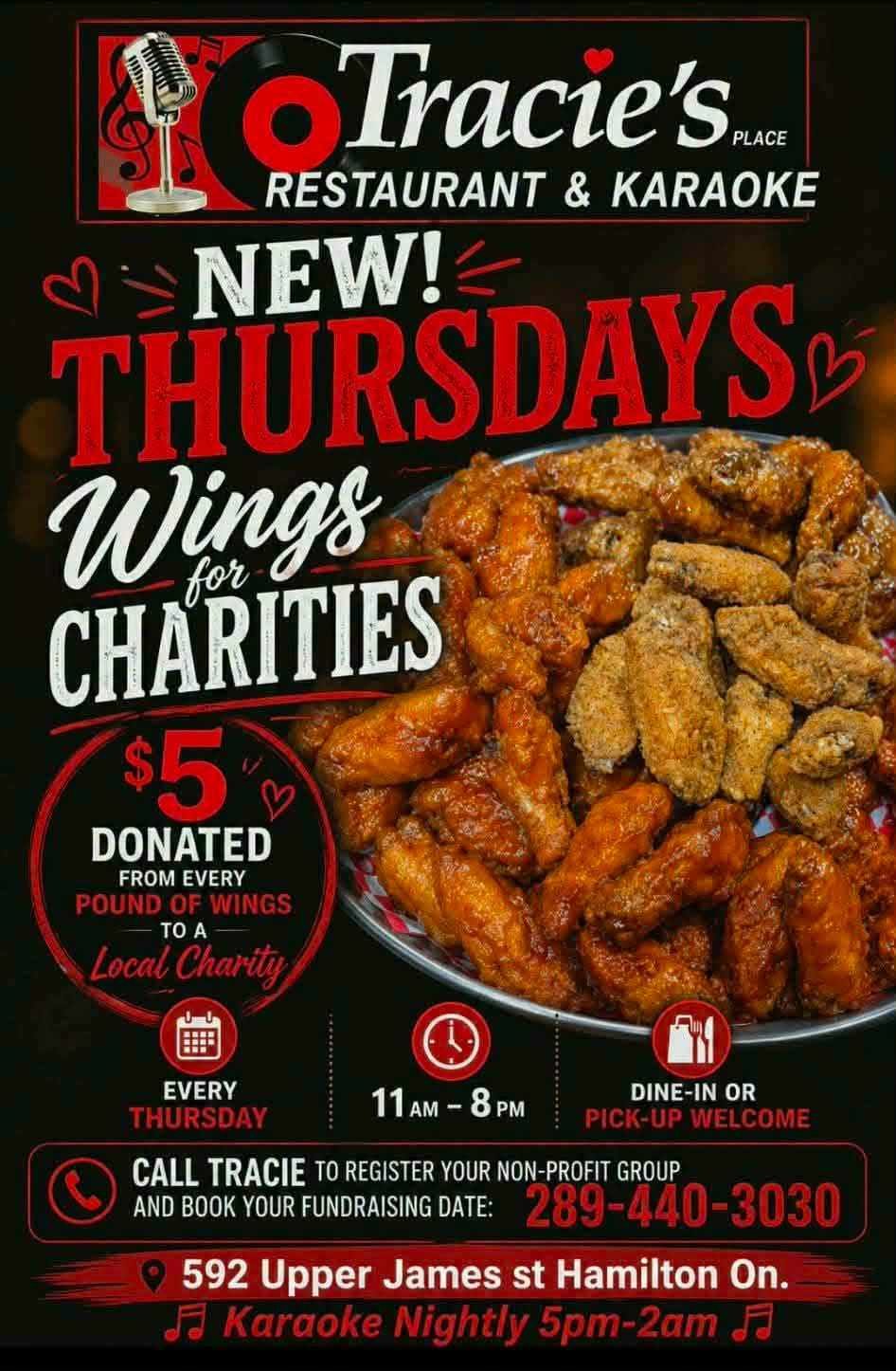 Thursday Charity Event